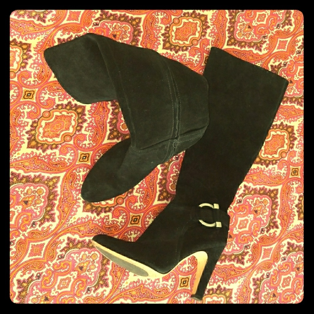 Suede Boots